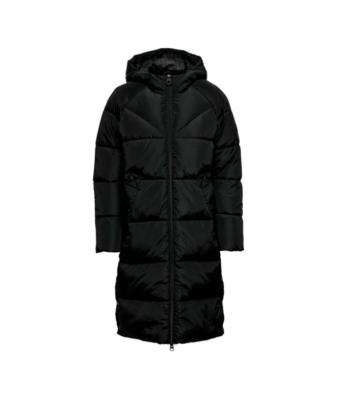 Veste Only amanda Long Puffer Coat Cc Black Femme