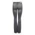 Pantalón Only blush Mid Flared Tai0918 Grey Denim Mujer