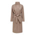 Chaqueta Only emma Life High Coat Cinder Mujer
