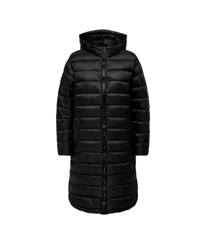 Chaqueta Only melody Oversize Quilted Coat BLACK Mujer