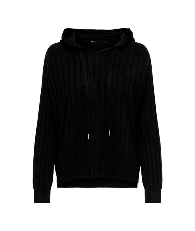 Sudadera ONLY Onlnew Tessa Detail Pul Black Mujer