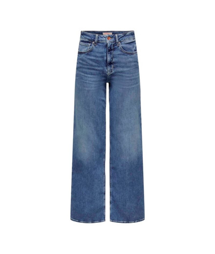 Pantalón Only madison Blush Wide Cro372 Medium Blue Denim... Pantalón Only madison Blush Wide Cro372 Medium Blue Denim...