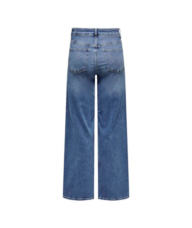 Calça Only madison Blush Wide Cro372 Medium...