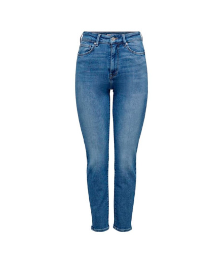 Pantalon Only Onlemily Stretch Cro571 Medium Blue Denim...