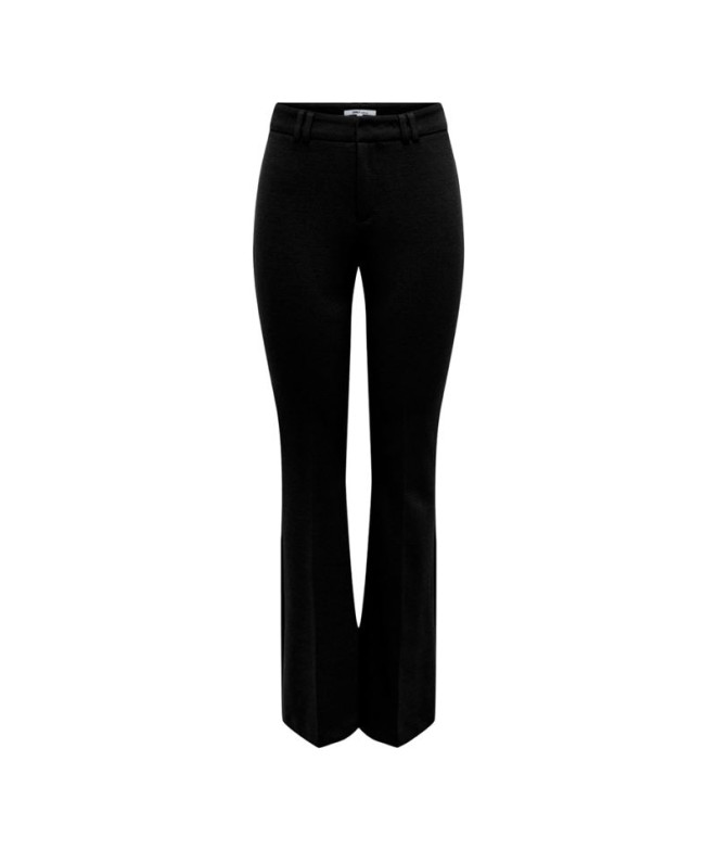 Pantalon Only peach Mw Flared Tlr Black Femme