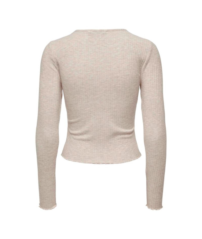 Camiseta Only emma Pumice Stone Mujer