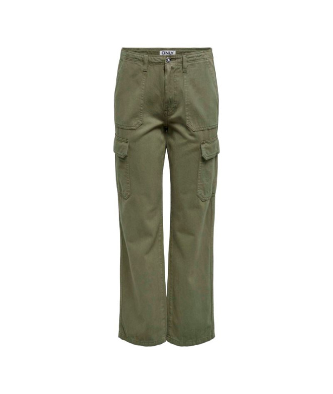 Calça Only malfy Cargo Kalamata Mulher