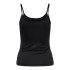 Camiseta Only ea S/L New Singlet Black Mulher