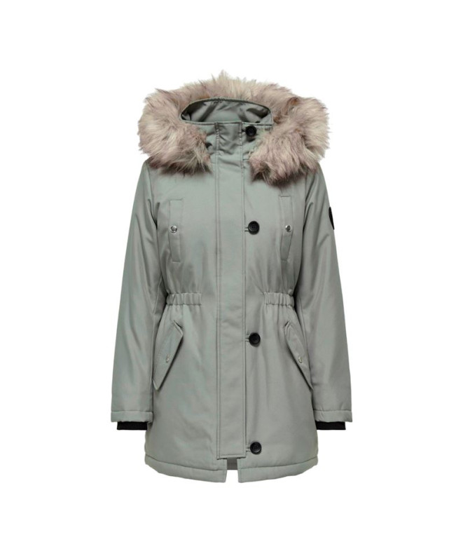 Chaqueta Only Onliris Fur Winter Shadow Mujer