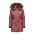 Chaqueta Only Onliris Fur Winter Rose Brown Mujer