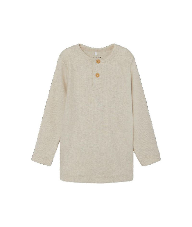 Camiseta Name it Nmmkab Peyote Melange Infantil
