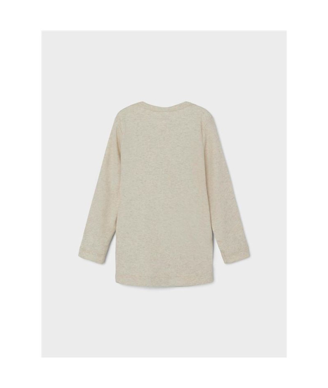 Camiseta Name it Nmmkab Peyote Melange Infantil