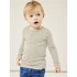 Camiseta Nome: Nmmkab Peyote Melange Infantil