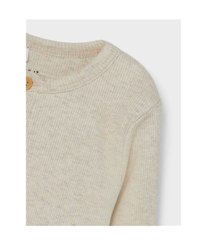 Camiseta Name it Nmmkab Peyote Melange Infantil