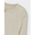 Camiseta Nome: Nmmkab Peyote Melange Infantil