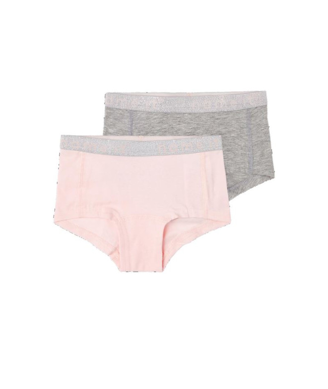 Culottes Nommez-le fhipster 2P Barely Pink Fille