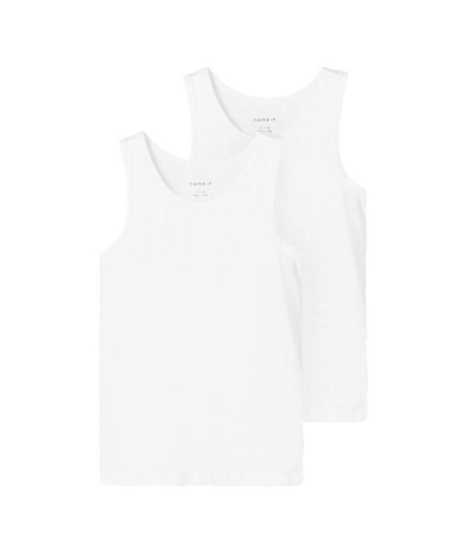 T-shirt Nom du produit mtank 2P Bright White Enfant