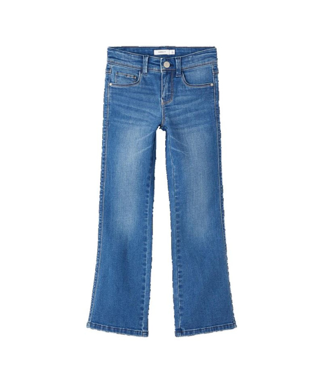 Vaqueros Name it fpolly Skinny Jeans 1142-Au Dark Blue Denim Infantil