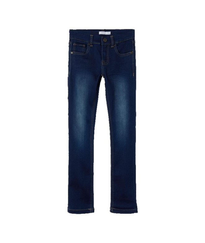 Vaqueros Name it mtheo Jeans 3113-Th Dark Blue Denim Infantil