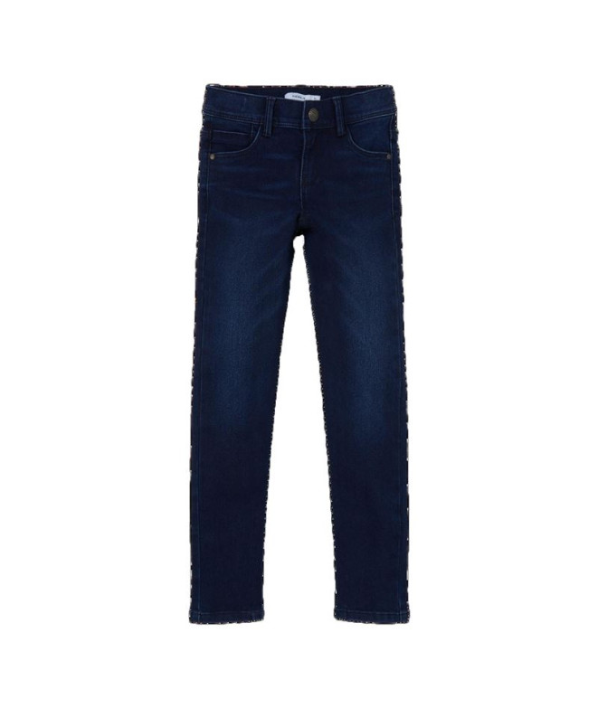 Jeans Name it fpolly Skinny Jeans 1212-Tx Ganga azul escura Mulher