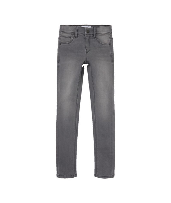 Vaqueros Name it fpolly Skinny Jeans 1212-Tx Light Grey Denim Mujer