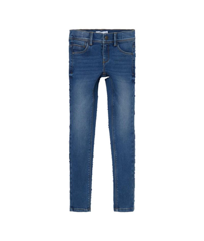 Vaqueros Name it fpolly Skinny Jeans 1212-Tx Niña Medium Blue Denim