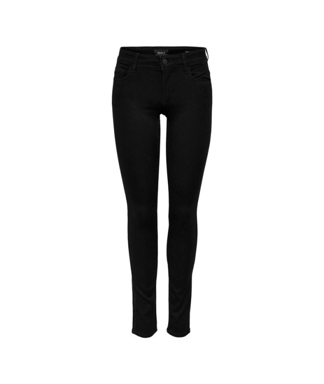 Jeans Only ultimate King Reg Cry100 Black Denim Femme