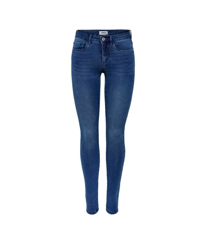 Jeans Only royal Life Reg Skinny Pim504 Medium Blue Denim Femme