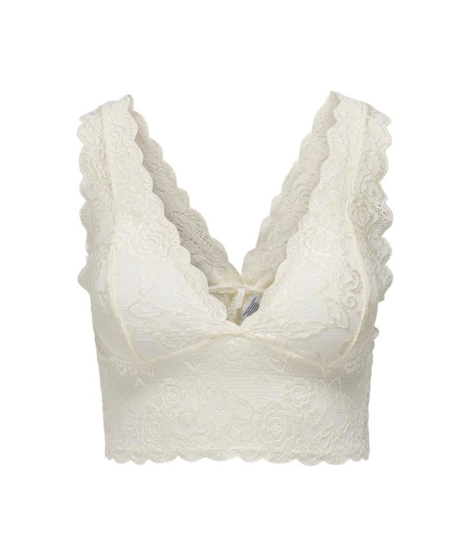 Only Onlchloe Lace Cloud Dancer soutien-gorge Femme