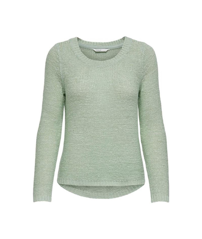 Only geena Xo Subtle Green Sweater Femme