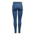Vaqueros Only power Mid Push up Jeans Skinny Dark Blue Denim Mujer
