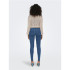 Vaqueros Only power Mid Push up Jeans Skinny Dark Blue Denim Mujer