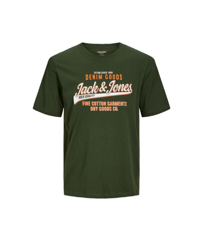 Camiseta Jack e Jones elogo O- 2 Col Mountain Spring Homem