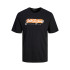 Camiseta Jack and Jones tiley Crew Preto Homem