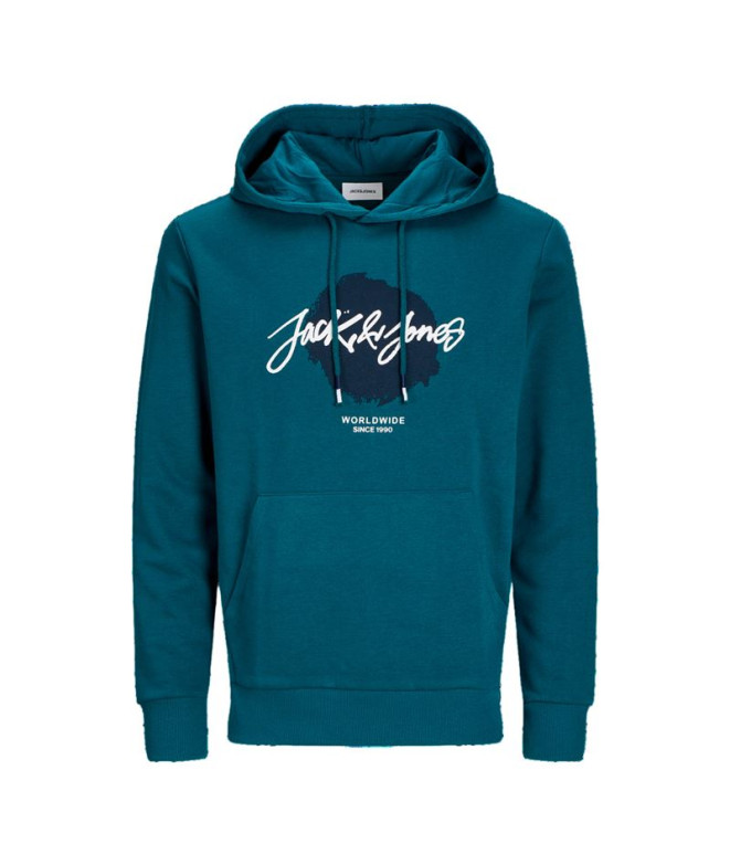 Moletom Jack and Jones tiley Deep Teal Homem