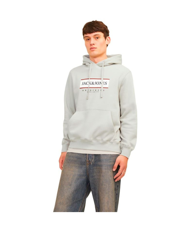 Sweat Jack and Jones rfrederiksberg Box Gris minéral Enfant