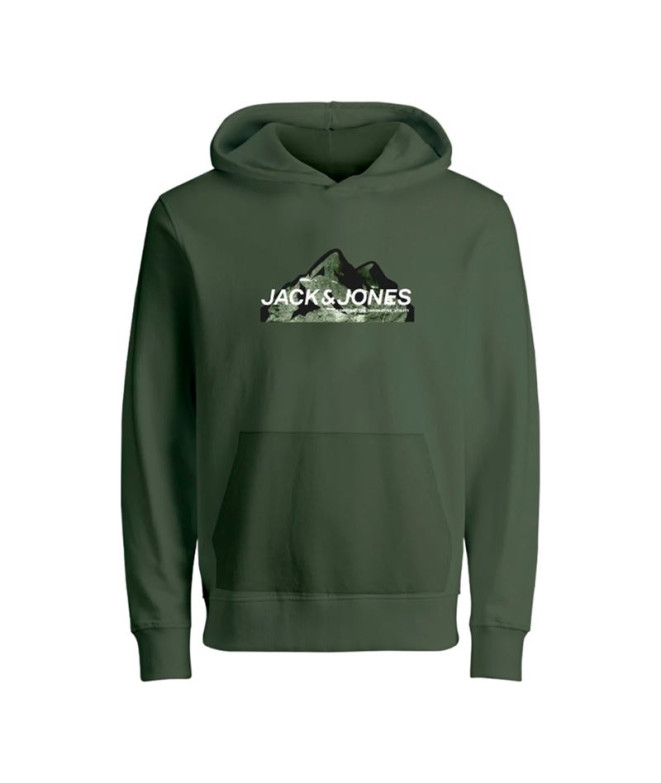 Moletom Jack and Jones Jcomountain Logo Cypress Infantil