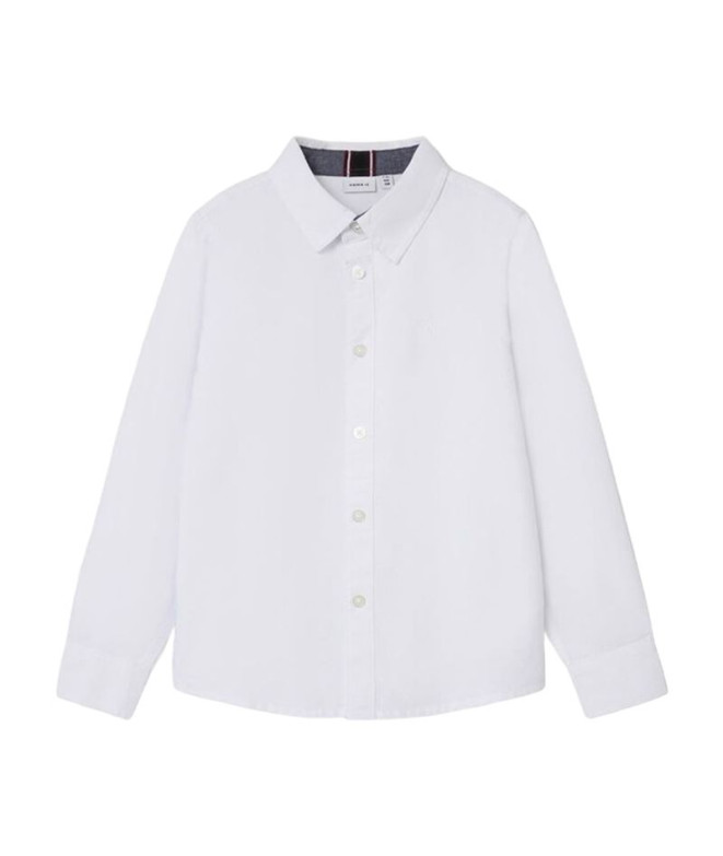 Name it mnewsa Bright White Shirts Enfant