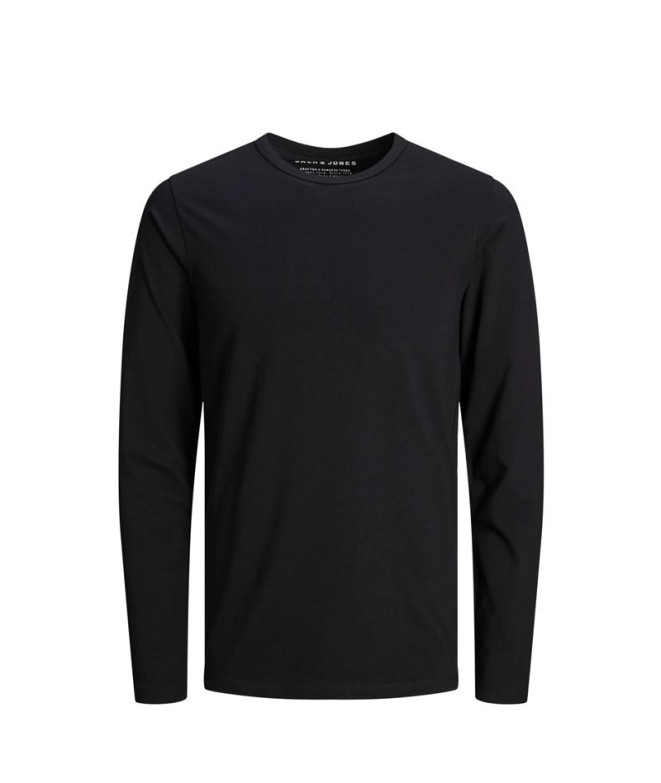 T-shirt Jack and Jones ebasic col O BLACK Homme