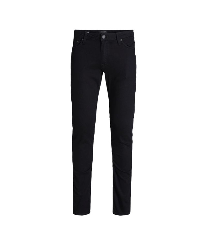 Pantalons Jack and Jones iglenn felix Ge 046 50Sps Black Denim Homme