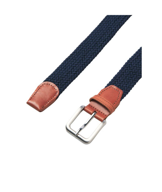 Ceinture Jack and Jones Jacspring Woven Navy Homme