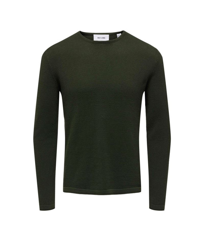 Sweat Only & Sons Reg 12 Struc Rosin Homme