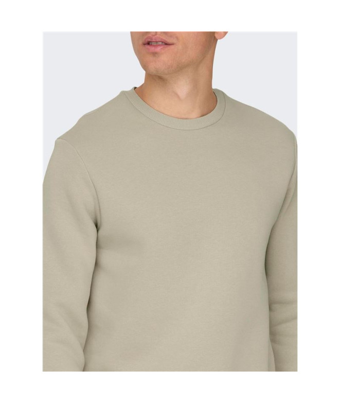 Moletom Only & Sons ceres Silver Lining Homem