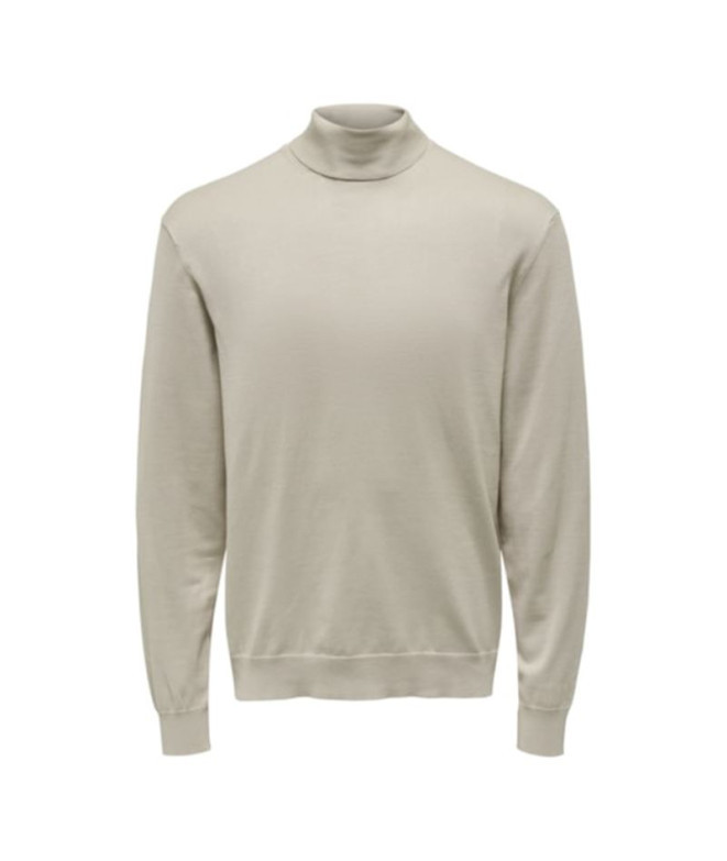 Jersey Only & Sons wyler Life Reg 14 Roll Silver Lining Hombre