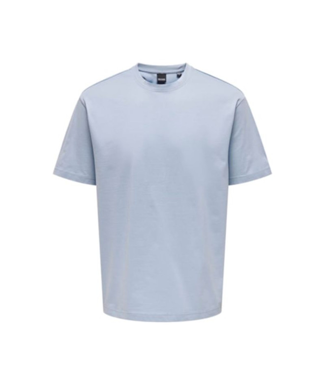 T-shirt Only & Sons Onsfred Life Rlx Eventide Homme