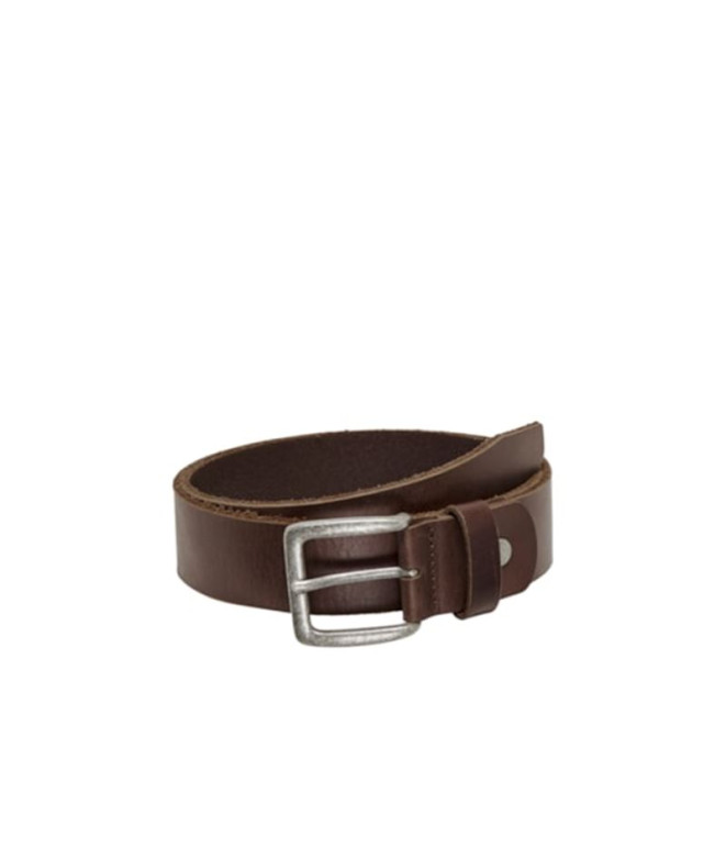 Ceinture Only & Sons carter moyen cuir marron pierre Homme