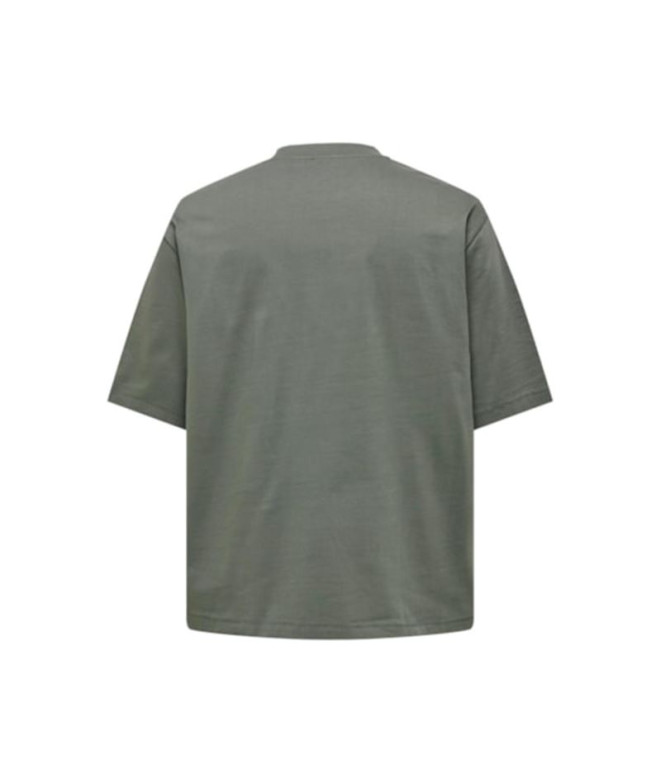 T-shirt Only & Sons millenium Ovz Homme Castor...
