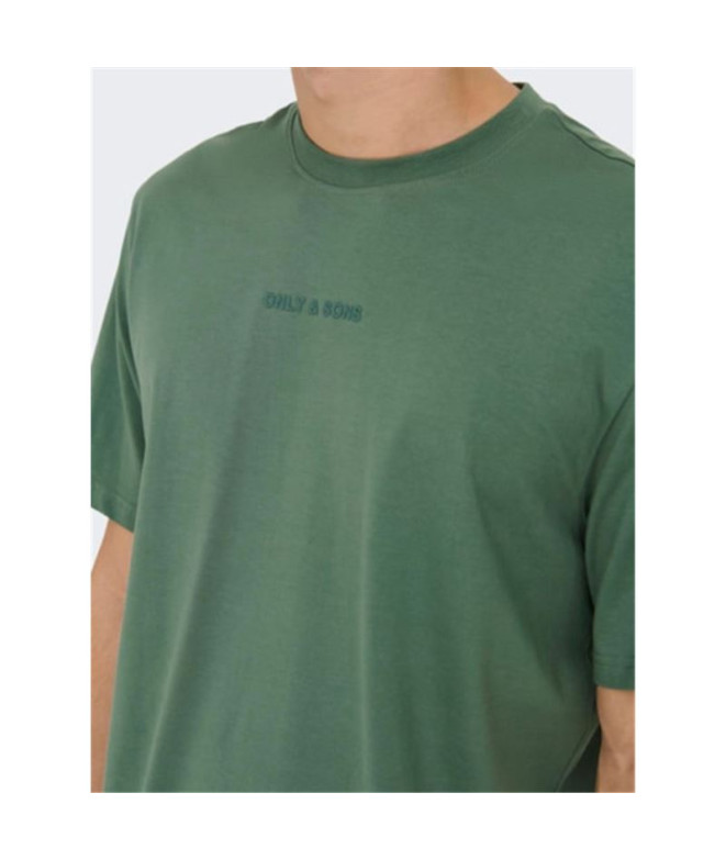 Camiseta Homem Only & Sons levi Life Floresta...