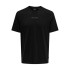 Camiseta Only & Sons levi Life Reg Text Preto Homem