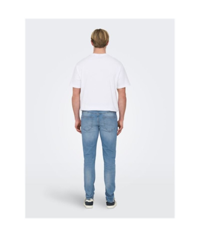 Vaquero Only & Sons loom Slim Lbd 8263 Azg...